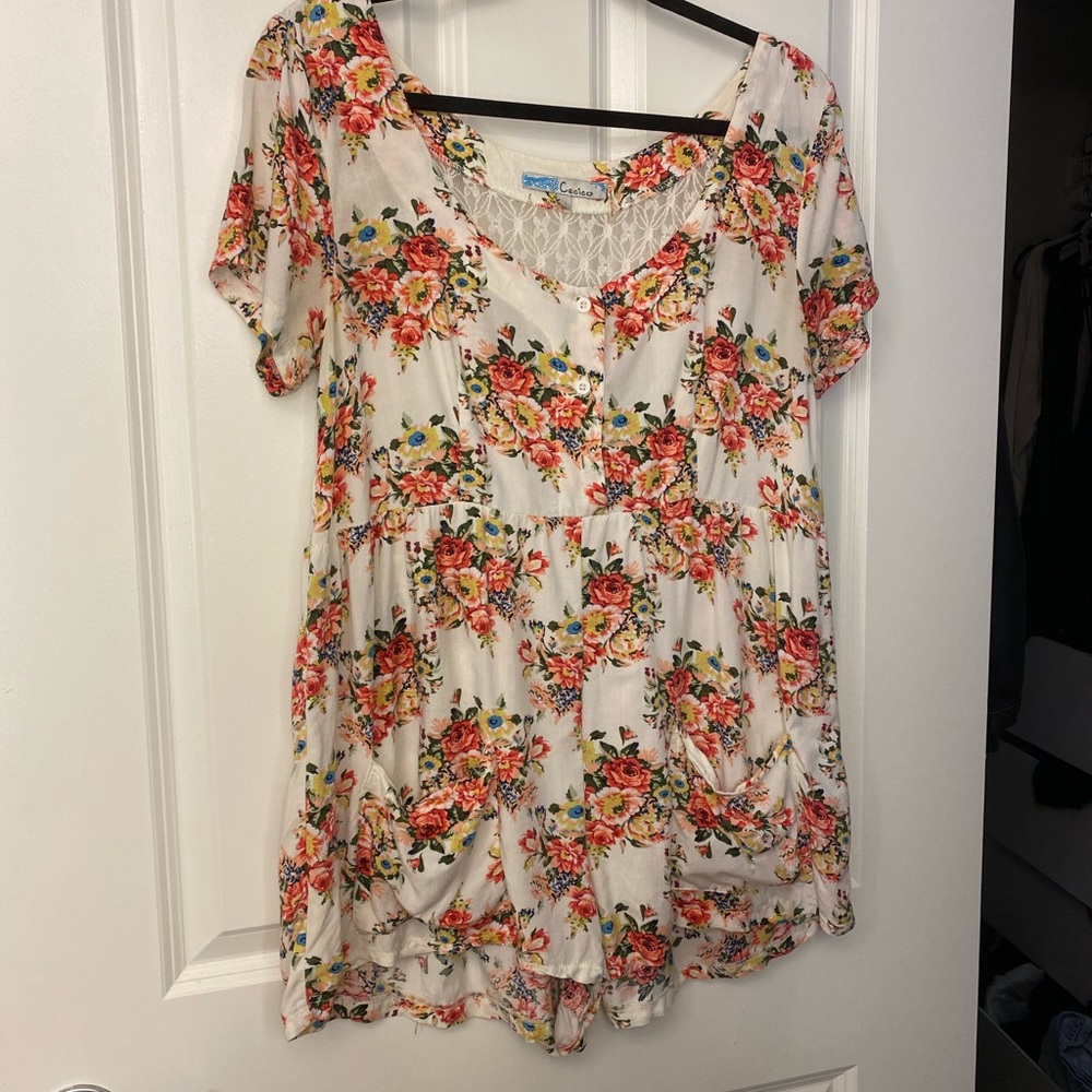 Floral romper